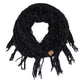 C.C Chenille Infinity Scarf With Tassel