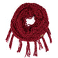 C.C Chenille Infinity Scarf With Tassel