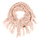 C.C Chenille Infinity Scarf With Tassel