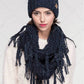 C.C Chenille Infinity Scarf With Tassel