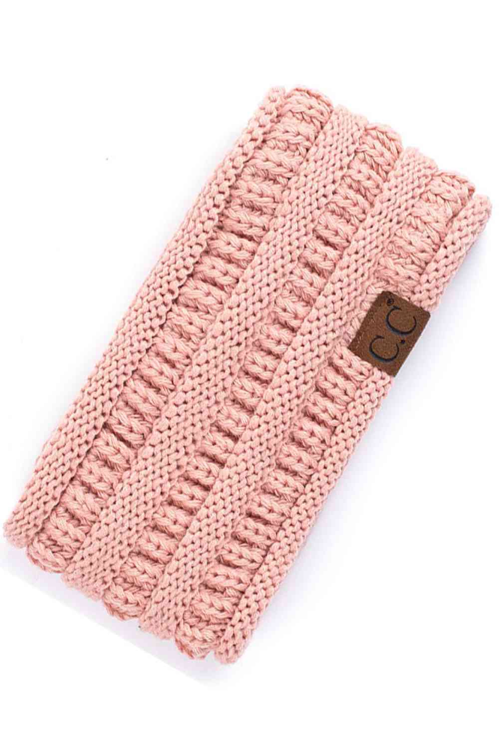 Indipink Elevate your everyday style with the C.C Solid Ribbed Headwrap. Crafted from 100% acrylic, this versatile headwrap features a classic ribbed texture that adds dimension and visual interest. One size fits most, making it the perfect accessory for any occasion—whether you're running errands, hitting the gym, or making a fashion statement. Made in Korea with quality craftsmanship you can trust. Comfortable, durable, and effortlessly chic.
