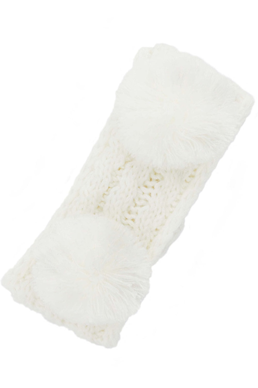 Ivory Cozy and playful, this double pom kids headband features a soft fuzzy lining that keeps little ones warm and comfortable. The vibrant pom-poms add a fun touch to any outfit, while the stretchy one-size fit grows with your child. Made from durable 100% acrylic, it's easy to care for and built to last through all their adventures.