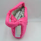 Padded Woven Shoulder Bag with Integrated Wide Strap - Shoulder Bag
