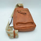Patterned Strap Sling Bag with Zipper Pockets - Sling Bag