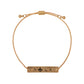 Jet Black Fleur de Lis Pointed Nola Message Pull Tie Cinch Bracelet, adds a sophisticated touch to any outfit. Crafted from an exquisite combination of materials, the bracelet features a Fleur de Lis pointed design with a Nola message pull tie cinch closure that makes it the perfect accessory for any occasion or as a lovely gift.