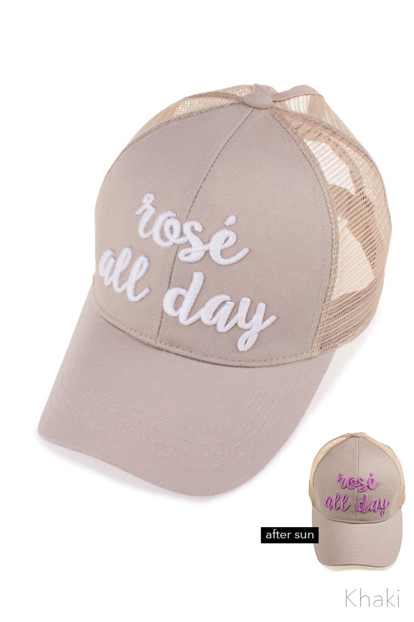 C.C PONY CAP - Khaki - Pony Cap