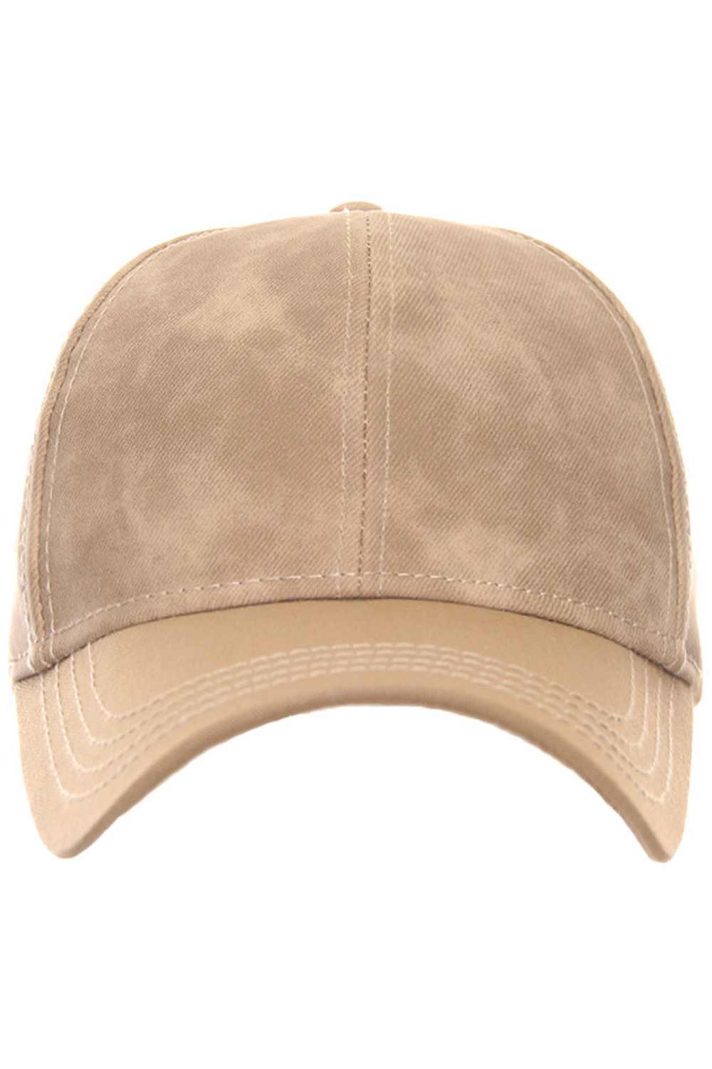 Khaki Step up your casual game with the C.C Distressed Baseball Cap, designed for those who appreciate vintage flair. This classic baseball cap blends 60% PU with 40% cotton for a soft, durable feel that withstands everyday wear. The distressed detailing gives it an authentically worn-in look that works with virtually any outfit. Whether you're running errands, enjoying outdoor activities, or simply want a reliable go-to accessory, this cap delivers both comfort and style.&nbsp;