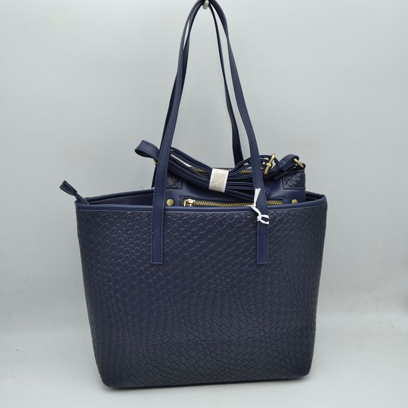 Woven Tote Bag Set with Crossbody and Wallet - Tote Bag