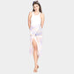 Madeline Love Pink, Purple Tie Dye Beach Cover Up Midi Wrap Skirt - Apparel