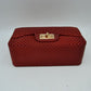 Textured Flap Shoulder Bag with Metallic Chain Strap - Shoulder Bag