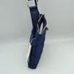 Quilted Crossbody Messenger Bag with Adjustable Strap - Crossbody Bags