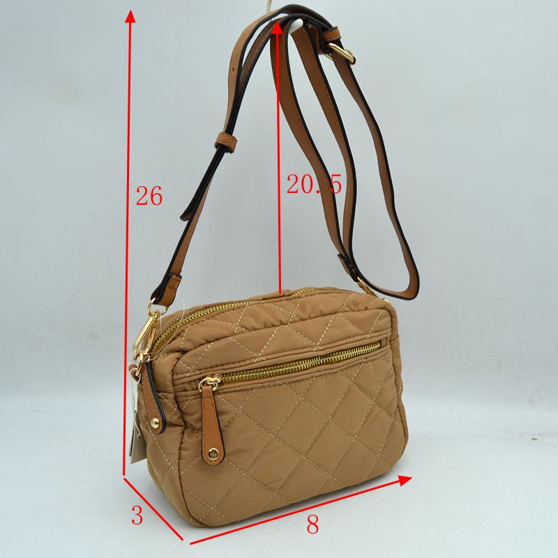 Lightweight Padded Shoulder Purse | Water-Resistant Crossbody Travel Bag - Crossbody Bags