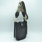 Vegan Leather Crossbody Bag with Adjustable Guitar Straps - Crossbody Bags