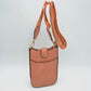 Crossbody Phone Bag with Patterned Wide Shoulder Strap - Crossbody Bag