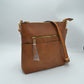 Women’s Kaylee Soft PU Vegan Leather 2 in 1 Tote Crossbody Bag - Brown - Crossbody Bags