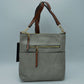 Women’s Kaylee Soft PU Vegan Leather 2 in 1 Tote Crossbody Bag - Dark Gray1 - Crossbody Bags