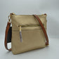 Women’s Kaylee Soft PU Vegan Leather 2 in 1 Tote Crossbody Bag - Gold - Crossbody Bags