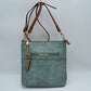 Women’s Kaylee Soft PU Vegan Leather 2 in 1 Tote Crossbody Bag - Mint - Crossbody Bags