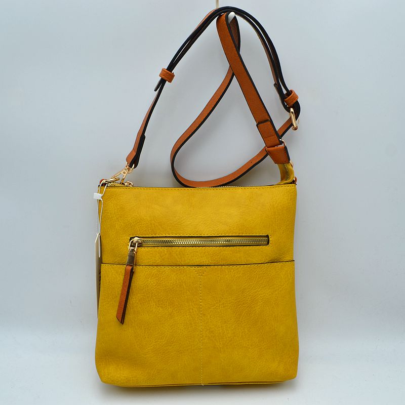 Women’s Kaylee Soft PU Vegan Leather 2 in 1 Tote Crossbody Bag - Crossbody Bags