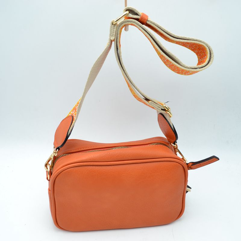 Guitar Strap Bag Multi-Zip Crossbody Bag - Crossbody Bags