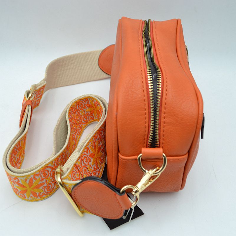 Guitar Strap Bag Multi-Zip Crossbody Bag - Crossbody Bags