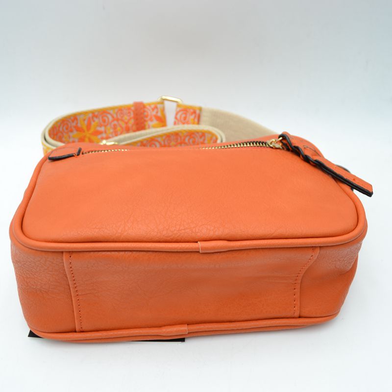 Guitar Strap Bag Multi-Zip Crossbody Bag - Crossbody Bags