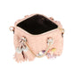 Shoulder Bag with Matching Removable Zipper Pouch - Black - Shoulder Bag