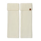 C.C Solid Color Vertical Rib Knit Pattern Leg Warmers
