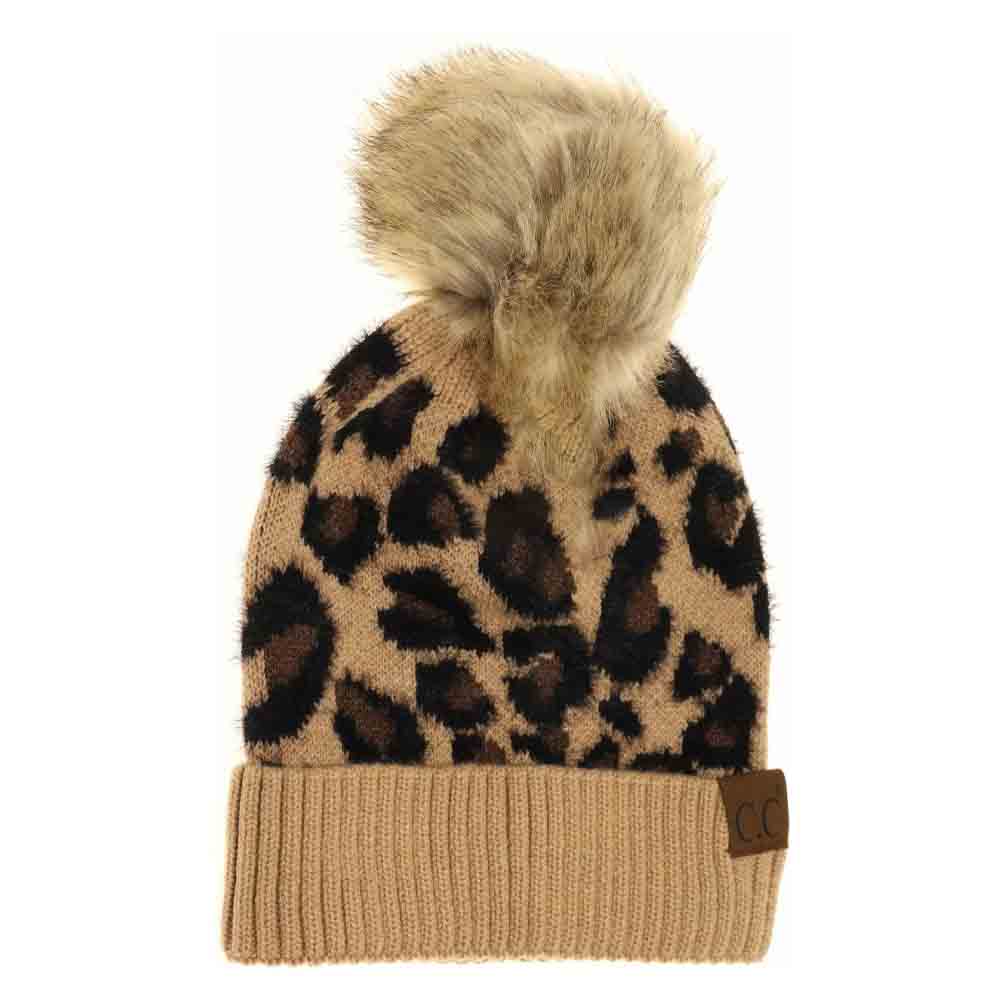 Latte Leopard Pom Beanie offers a sophisticated blend of style and function, featuring a distinctive leopard print pattern and a durable pom-pom accent. Designed to provide exceptional warmth, its premium knit fabric ensures comfort and an adaptable fit. Ideal for cold-weather wear, this beanie adds a subtle yet fashionable touch to everyday looks.