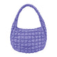 Lavender Quilted Puffer Shoulder Crossbody Bag, Stay warm and stylish with this bag. Made of durable material, it is insulated to keep you cozy in the coldest conditions. The shoulder straps make it comfortable and convenient to carry, so you can bring everything you need with ease. Perfect for gifting on every occasion.