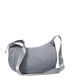 Light Gray Solid Nylon Sling Bag Crossbody Bag, is perfect to carry all your handy items with ease. This handbag features a top zipper closure for security that makes your life easier and trendier. This is the perfect gift idea for a birthday, holiday, Christmas, anniversary, Valentine's Day, etc.