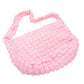 Light Pink Fuzzy Lightweight Cloud Shoulder Bag, is designed for those who need a lightweight, but sturdy bag. Crafted with the latest lightweight cloud technology, this bag is both comfortable and strong enough to handle whatever you need to carry. Ideal gift for family members and friends.