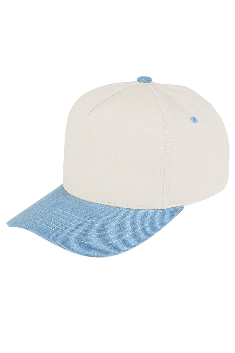Light Denim C.C. Kids Two-Tone Canvas Trucker Cap combines durable canvas with breathable mesh for all-day comfort and style. Its two-tone design adds a trendy touch, while the adjustable snapback ensures a secure fit for growing heads. Ideal for active kids, this cap offers sun protection and a lightweight feel, making it perfect for outdoor adventures.