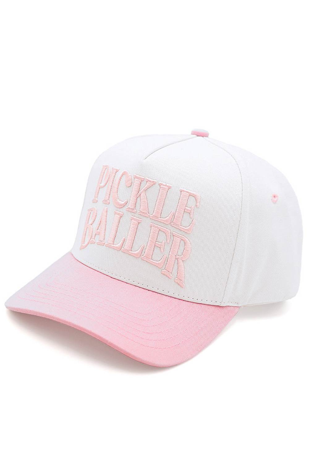 Keep your look effortlessly casual with the C.C Pickle Baller Embroidered Cotton Baseball Cap, featuring a clean, minimal design for everyday versatility. Comfortable, breathable, and easy to adjust, it’s perfect for casual outings, outdoor activities, or finishing any laid-back look.