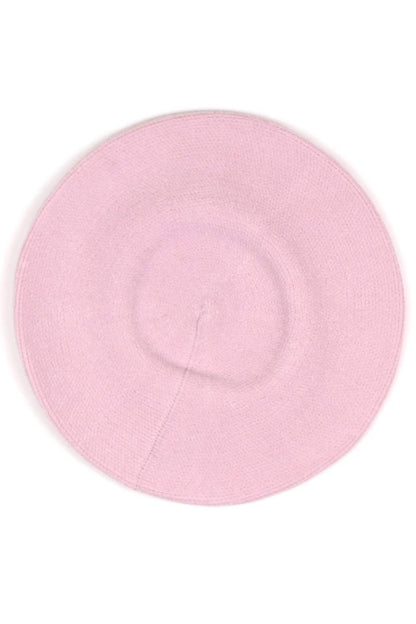 Stretchy Solid Color Beret