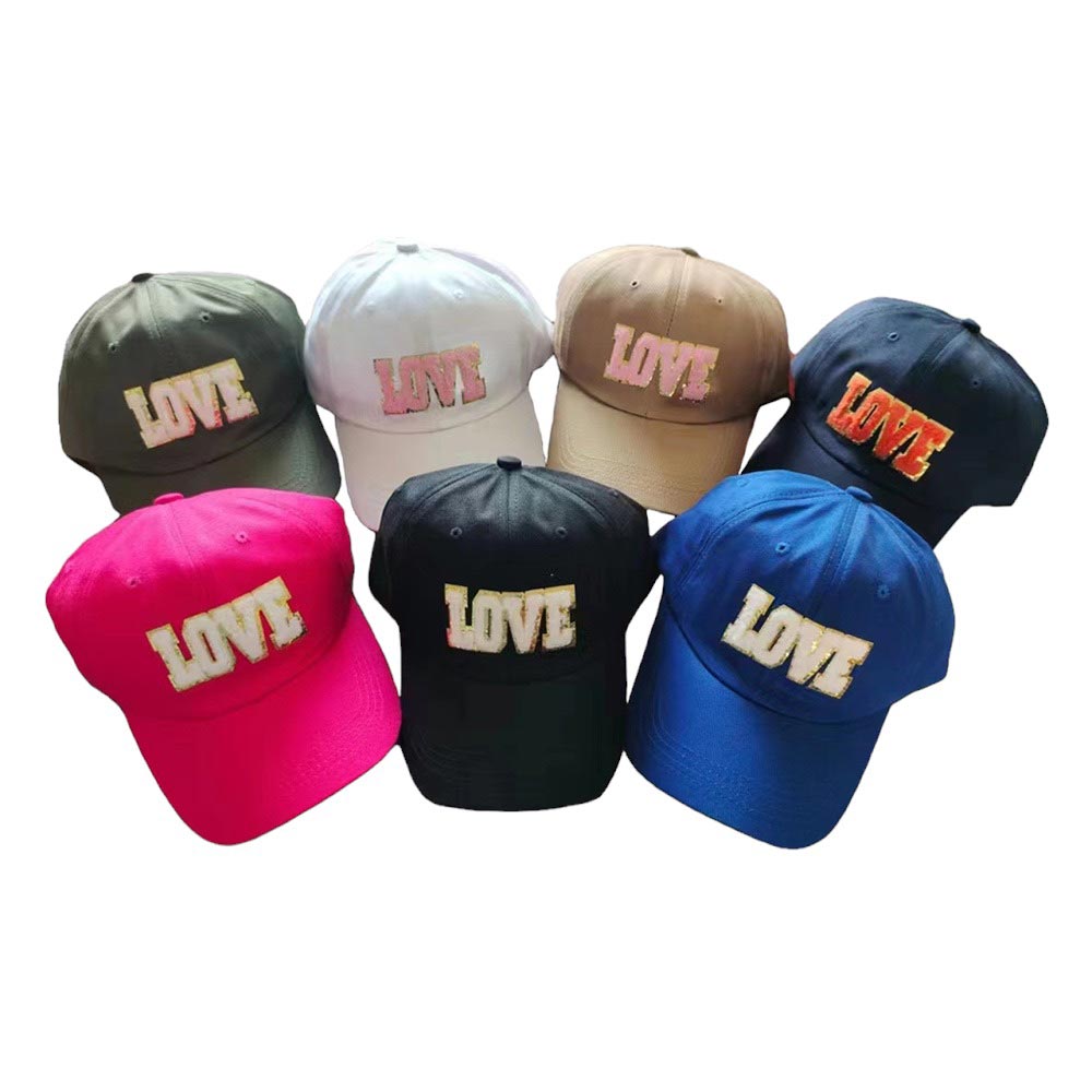 Love Message Baseball Cap, this stylish cap is made from lightweight yet durable fabric for all-day comfort. Its adjustable closure ensures the perfect fit and the classic six-panel design with breathable eyelets keeps you feeling cool. Celebrate your love with this stylish cap!