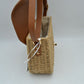 Woven Straw Flap Crossbody Bag – Chic Summer Shoulder Satchel - Crossbody Bag