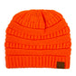 C.C Solid Color Beanie Tail Hat