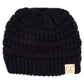 C.C Solid Color Children Beanietail