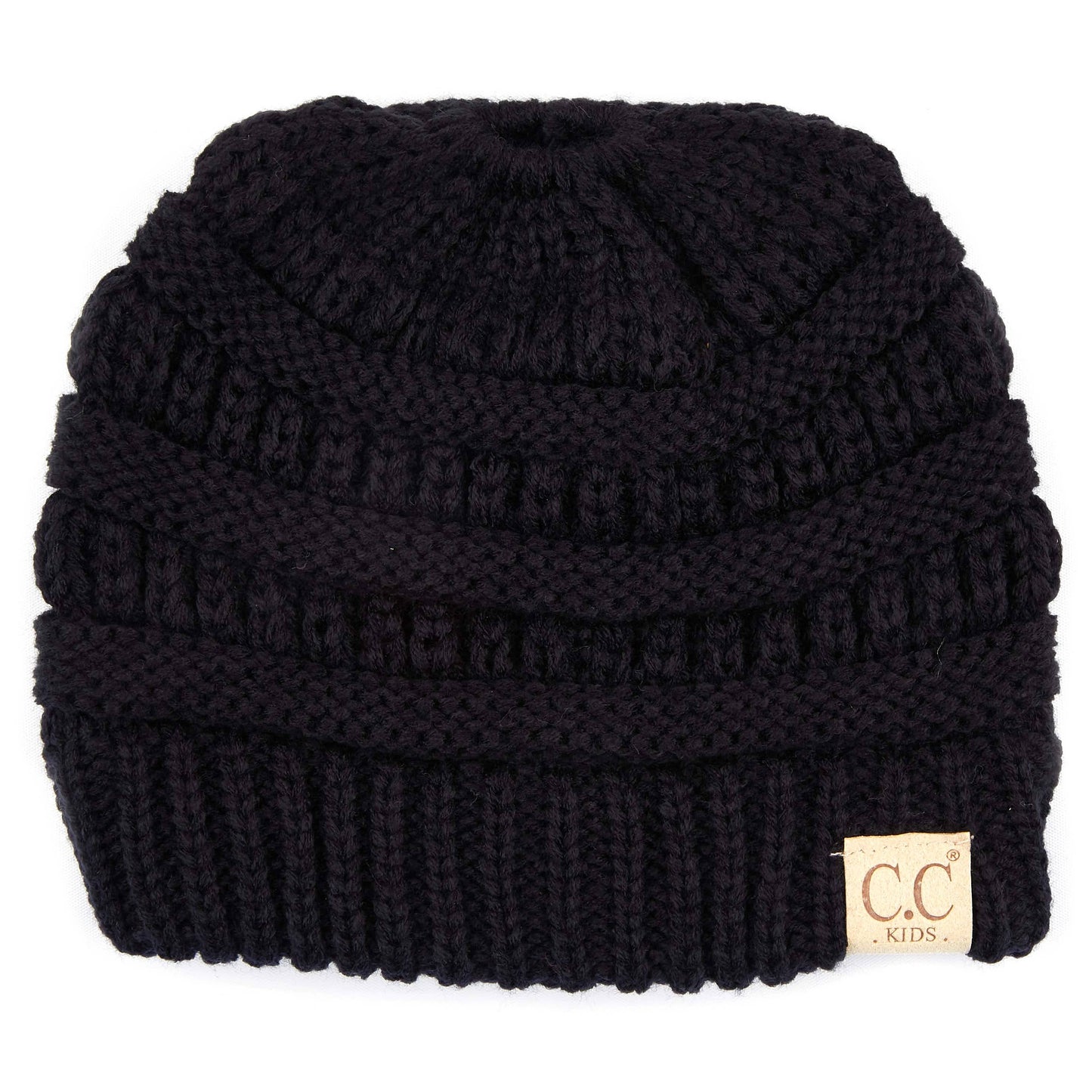 C.C Solid Color Children Beanietail