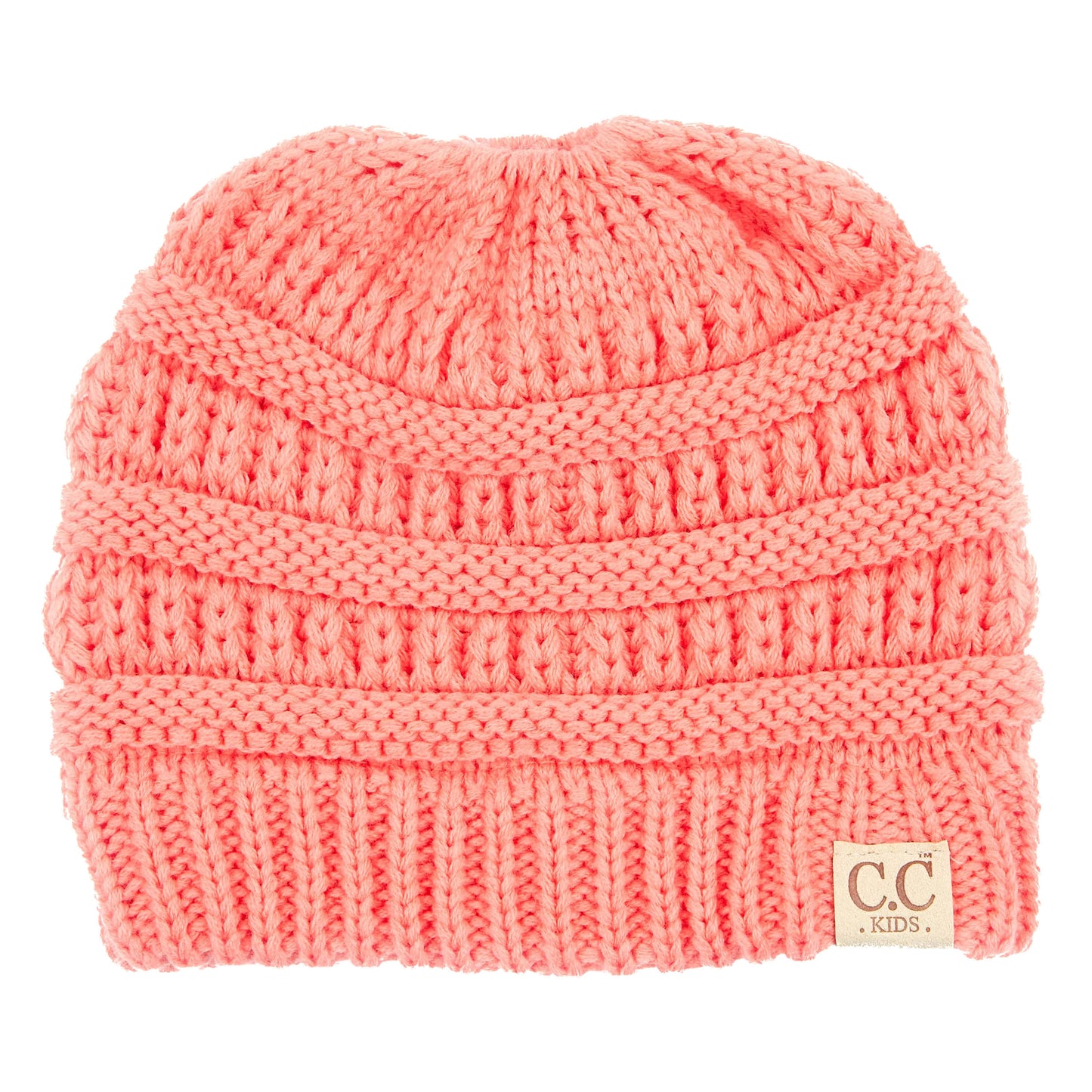 C.C Solid Color Children Beanietail