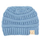 C.C Solid Color Children Beanietail