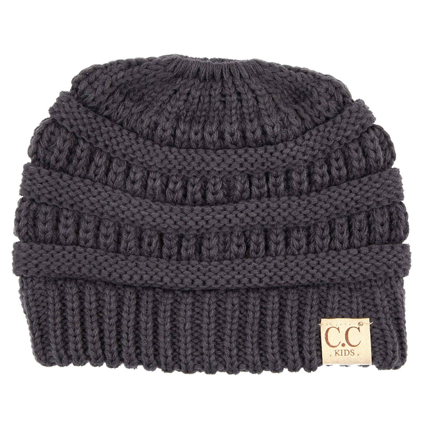 C.C Solid Color Children Beanietail