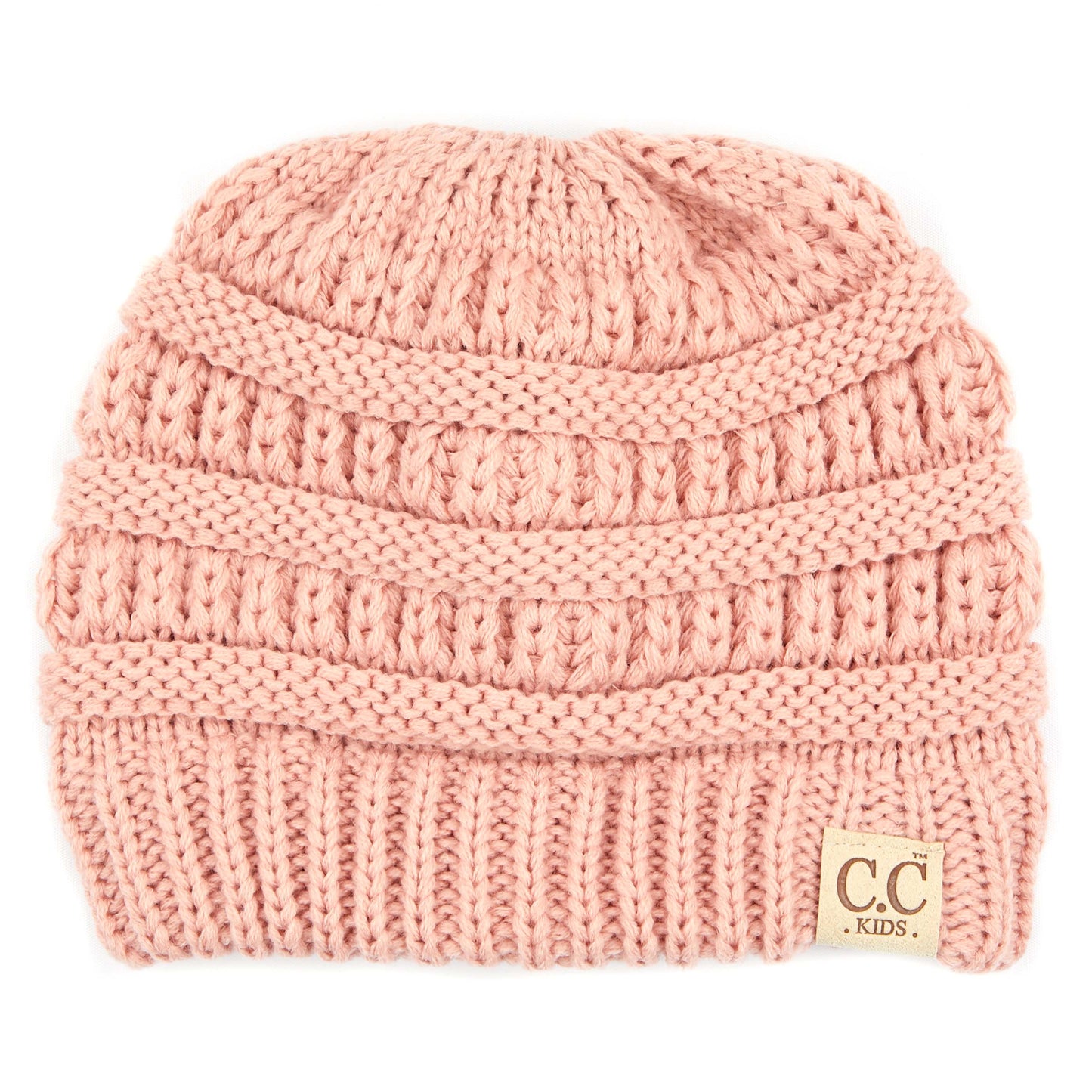 C.C Solid Color Children Beanietail