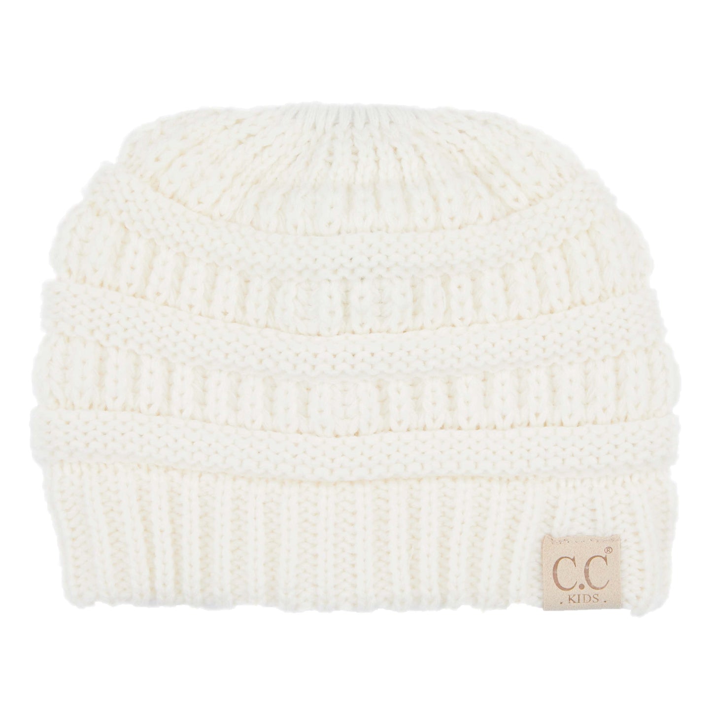 C.C Solid Color Children Beanietail