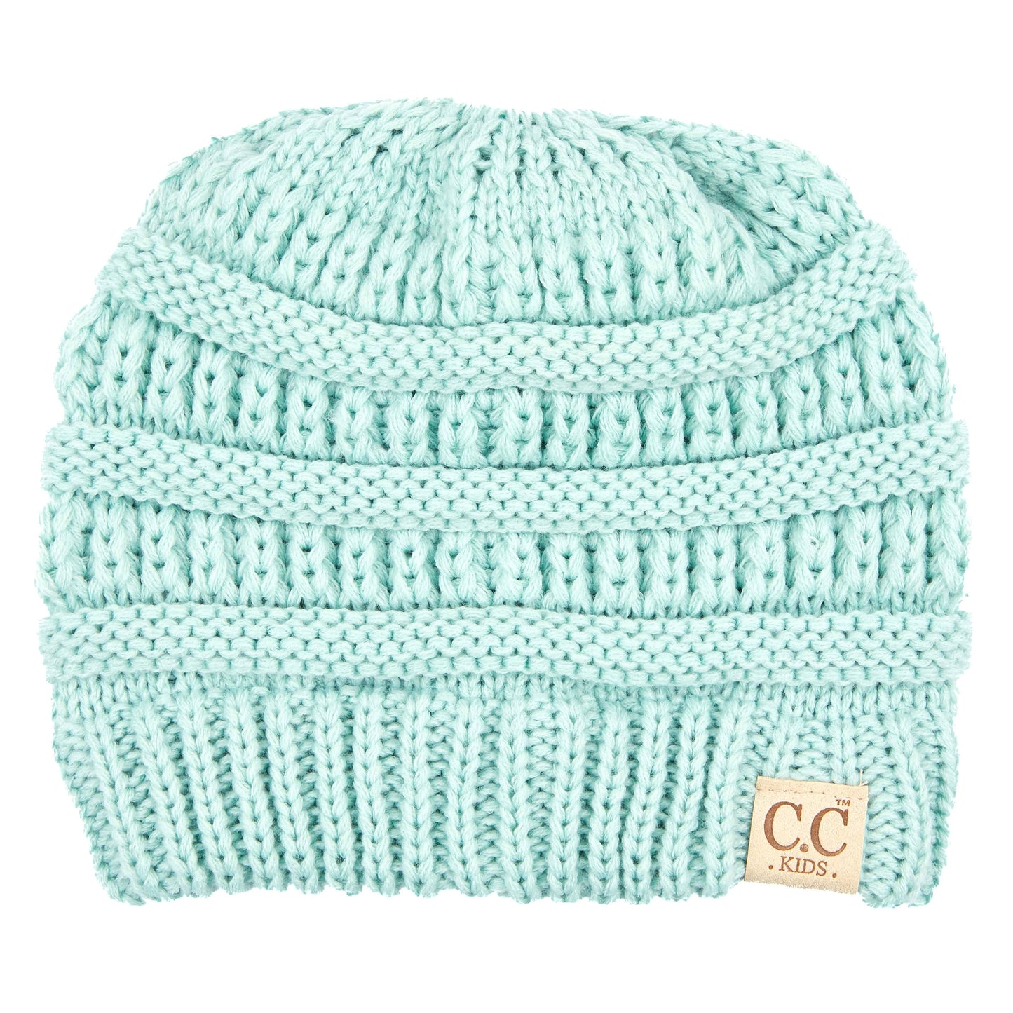 C.C Solid Color Children Beanietail