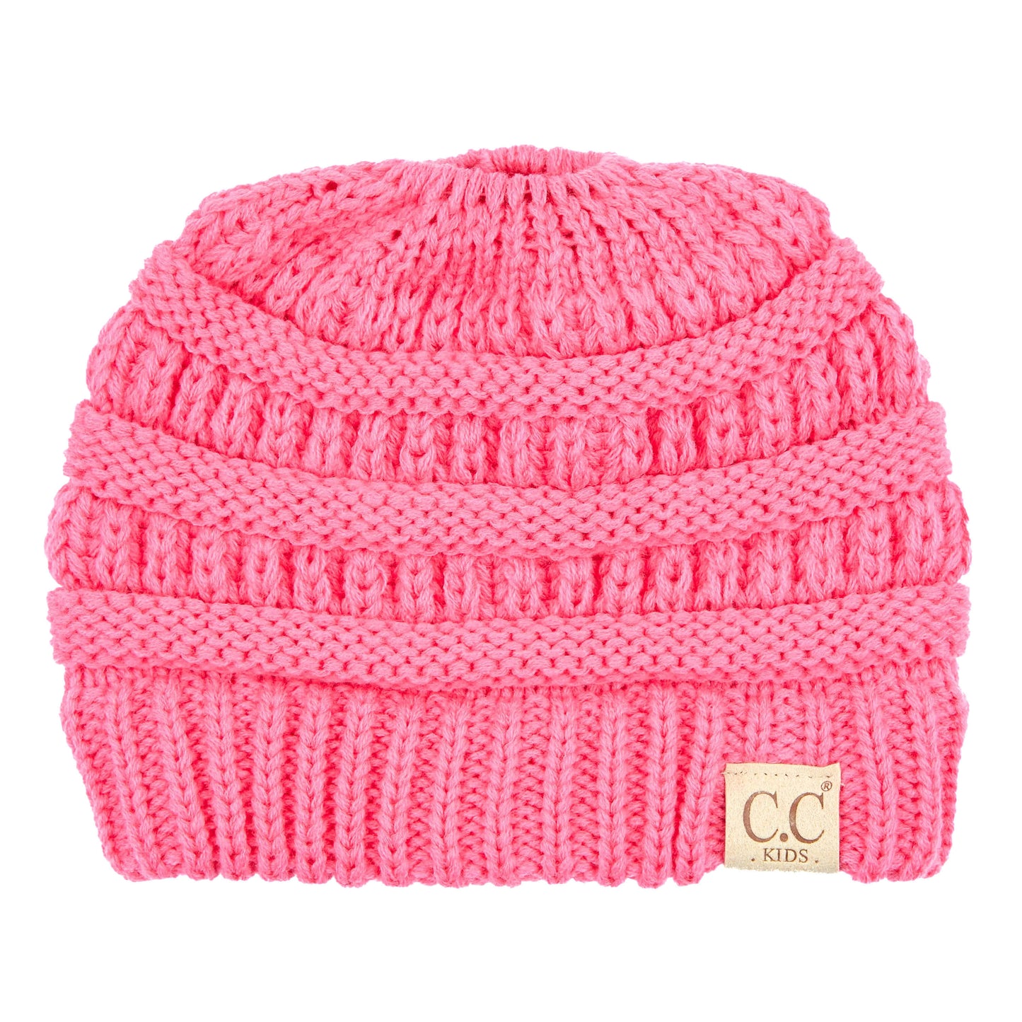 C.C Solid Color Children Beanietail