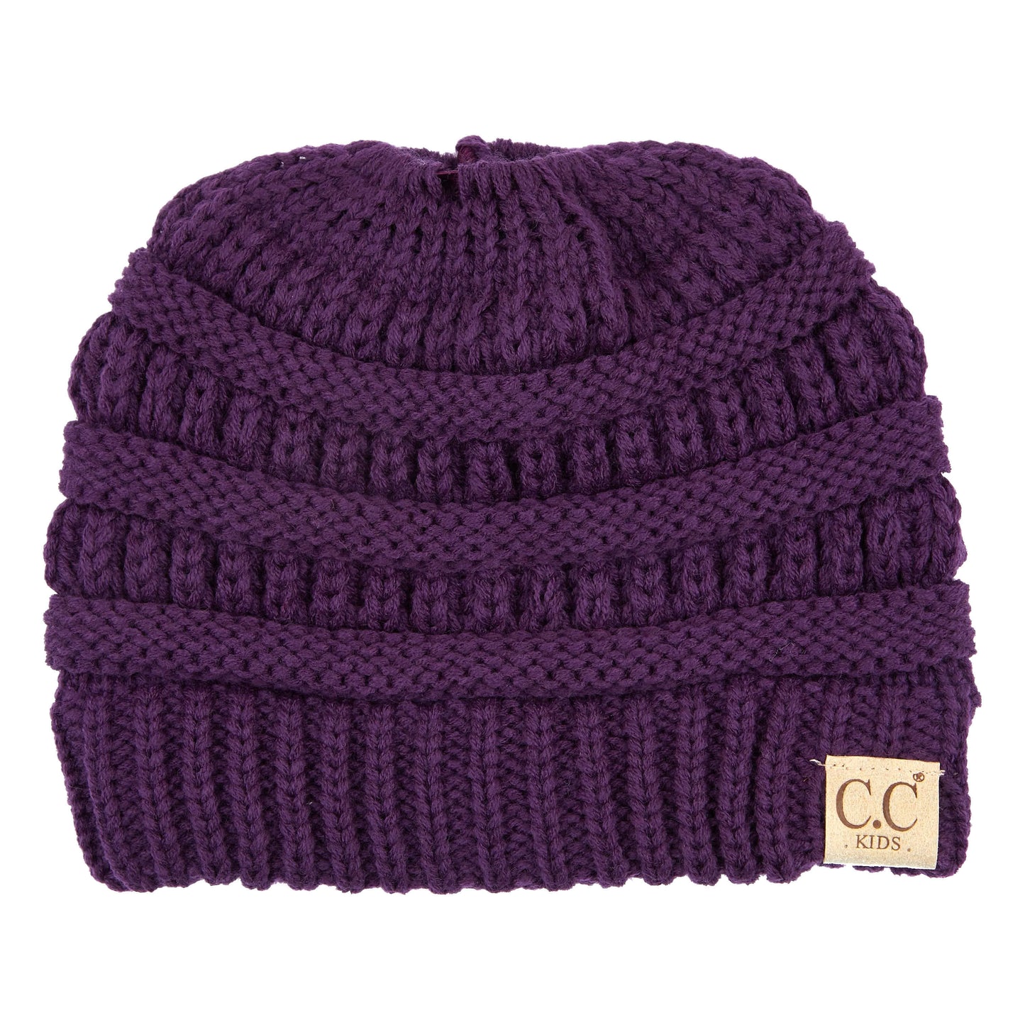 C.C Solid Color Children Beanietail