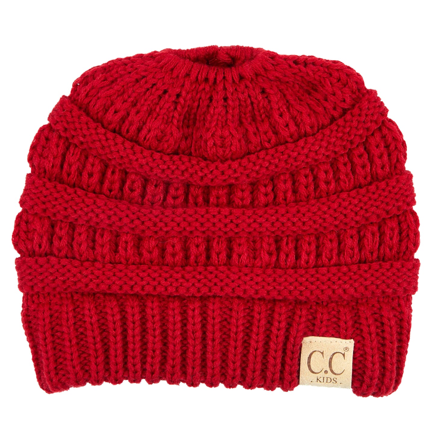 C.C Solid Color Children Beanietail