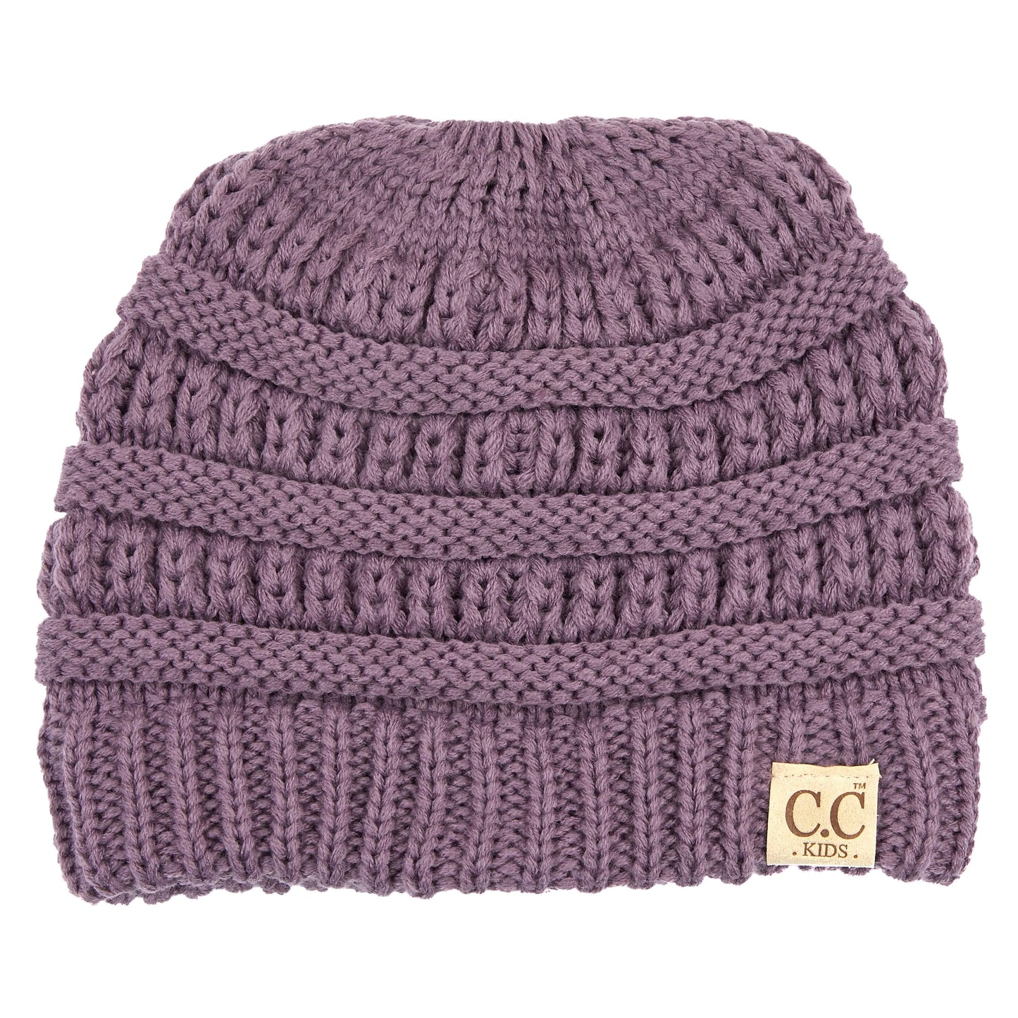 C.C Solid Color Children Beanietail